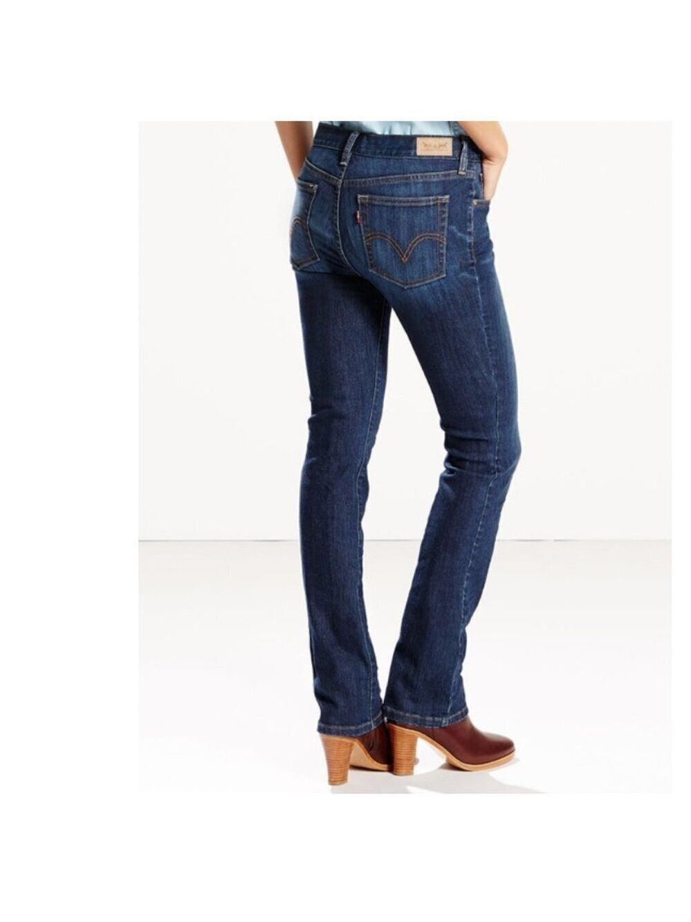 Levi's 505 Straight Leg Jeans Blue Size 29